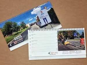 Fotografie 11: Stolní týdenní kalendář 300 × 140 mm